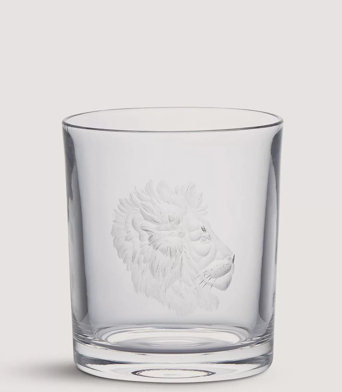 Big Five Crystal Tumbler - Lion*Purdey Hot