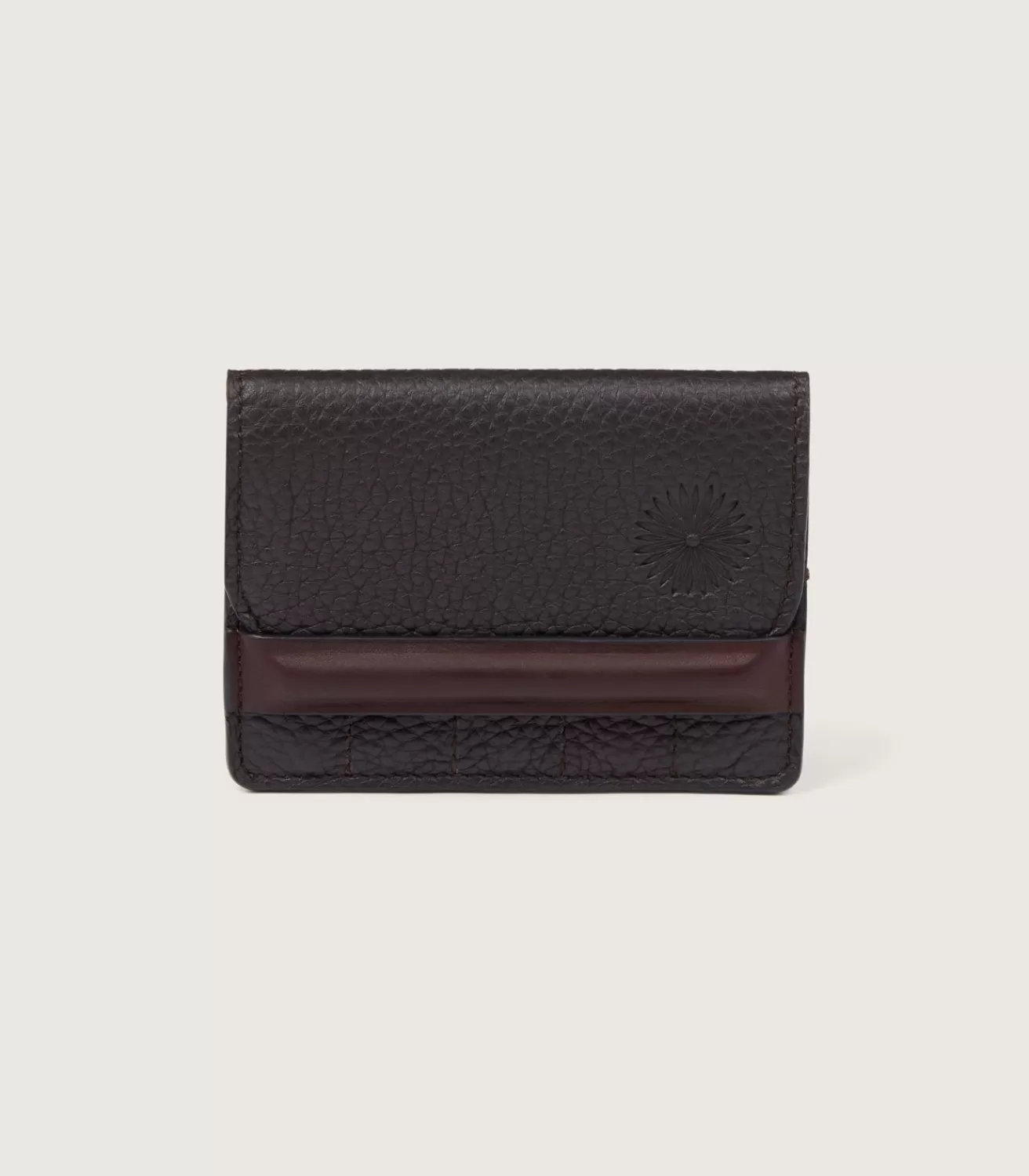 Featherburst Wallet Position Finder In Dark Brown*Purdey New