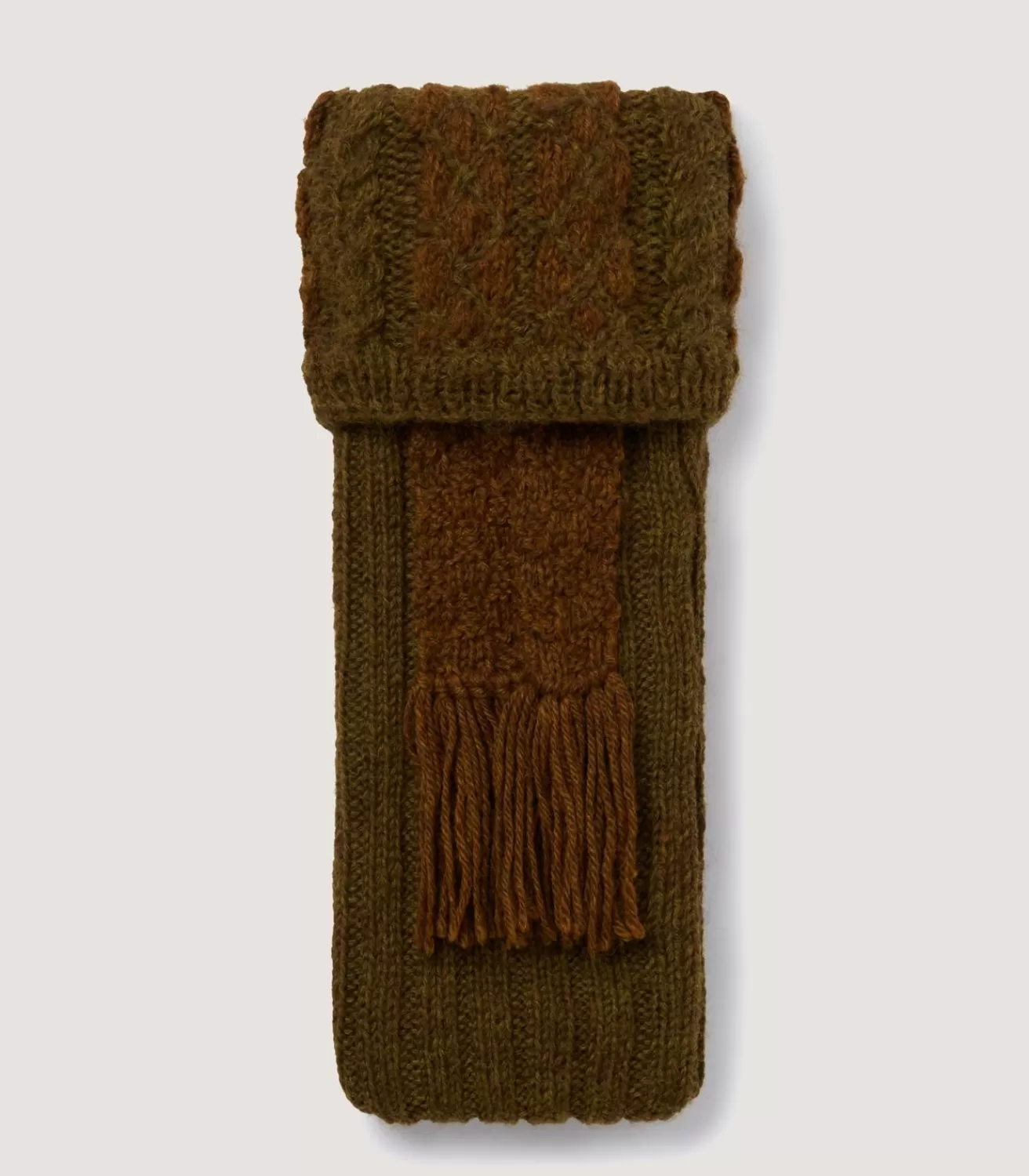 Kynance Lattice Alpaca Field Sock In Bronze*Purdey Online