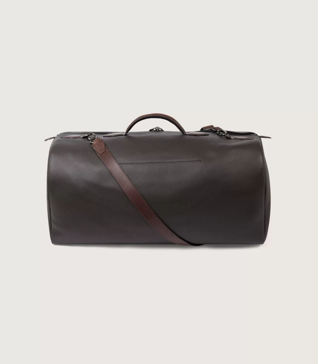 Leather Duffle Holdall Loader In Dark Brown*Purdey Shop