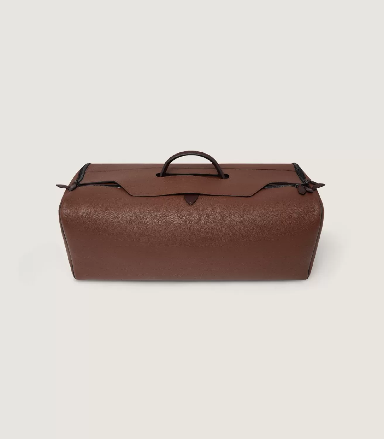 Leather Holdall Suiter Decoy In Cognac*Purdey Flash Sale