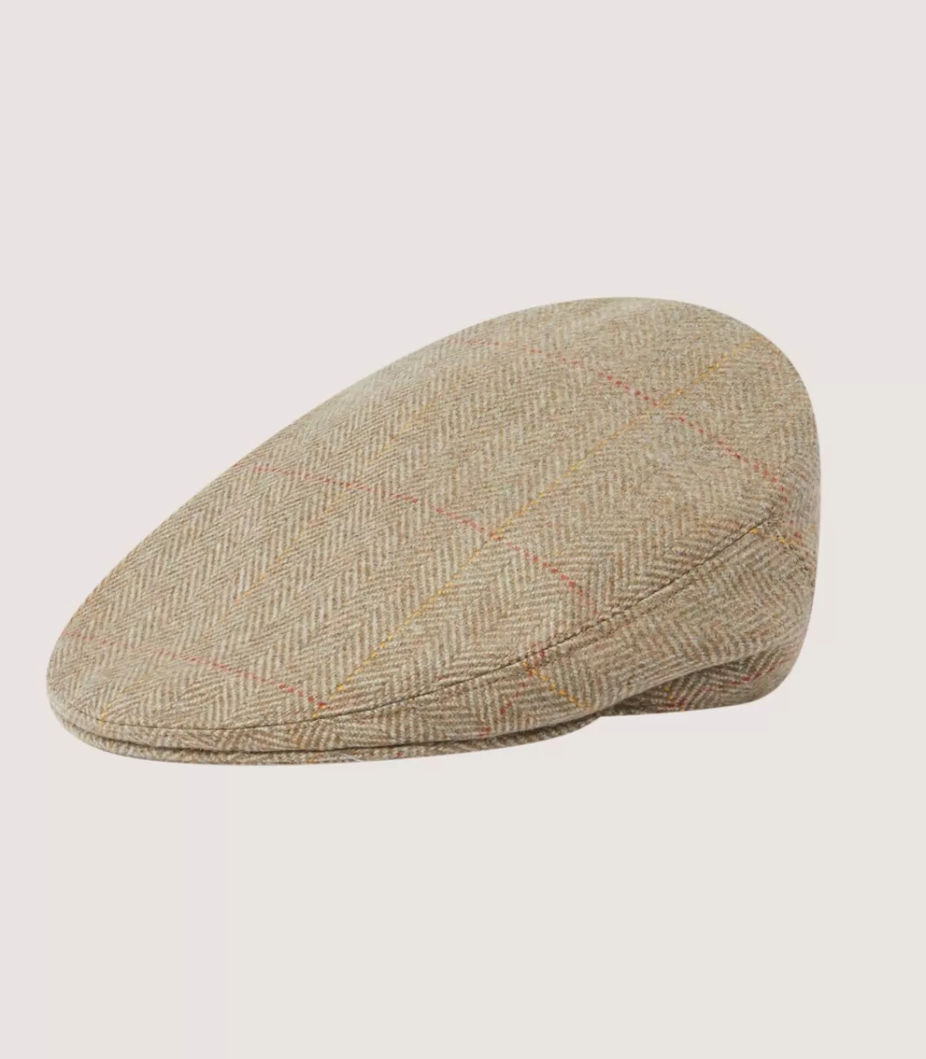 Litton Short Peak Cashmere Tweed Cap In Dughaill*Purdey Flash Sale