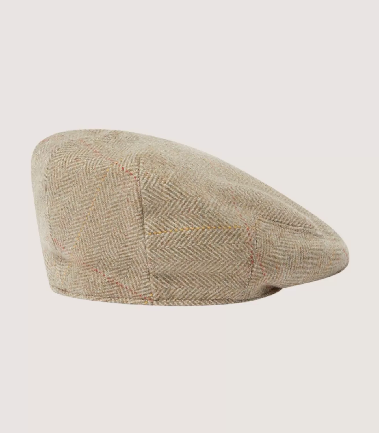 Litton Short Peak Cashmere Tweed Cap In Dughaill*Purdey Flash Sale