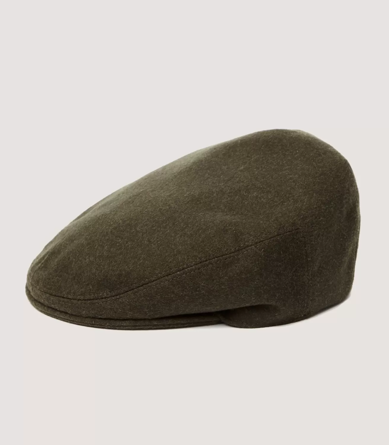 Litton Short Peak Loden Cap In Khaki Green*Purdey Best Sale