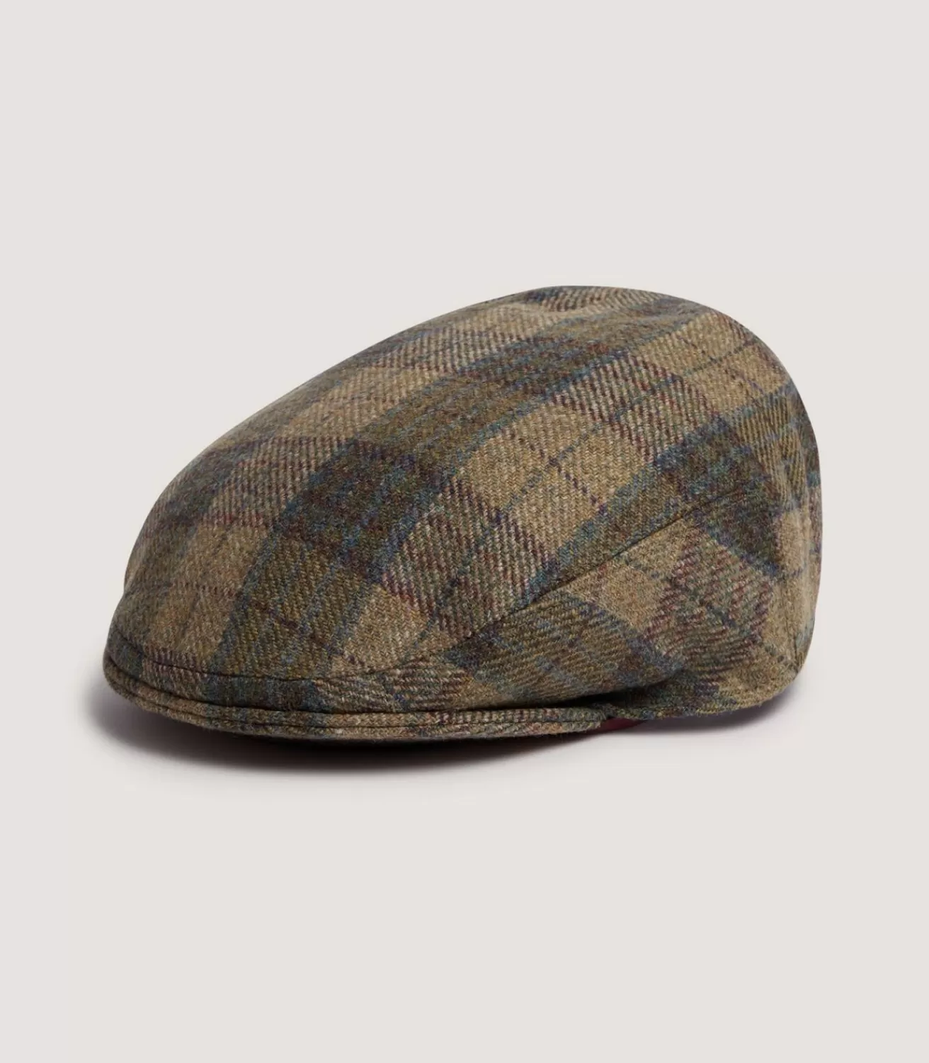 Litton Short Peak Tweed Cap In Glentress*Purdey Online