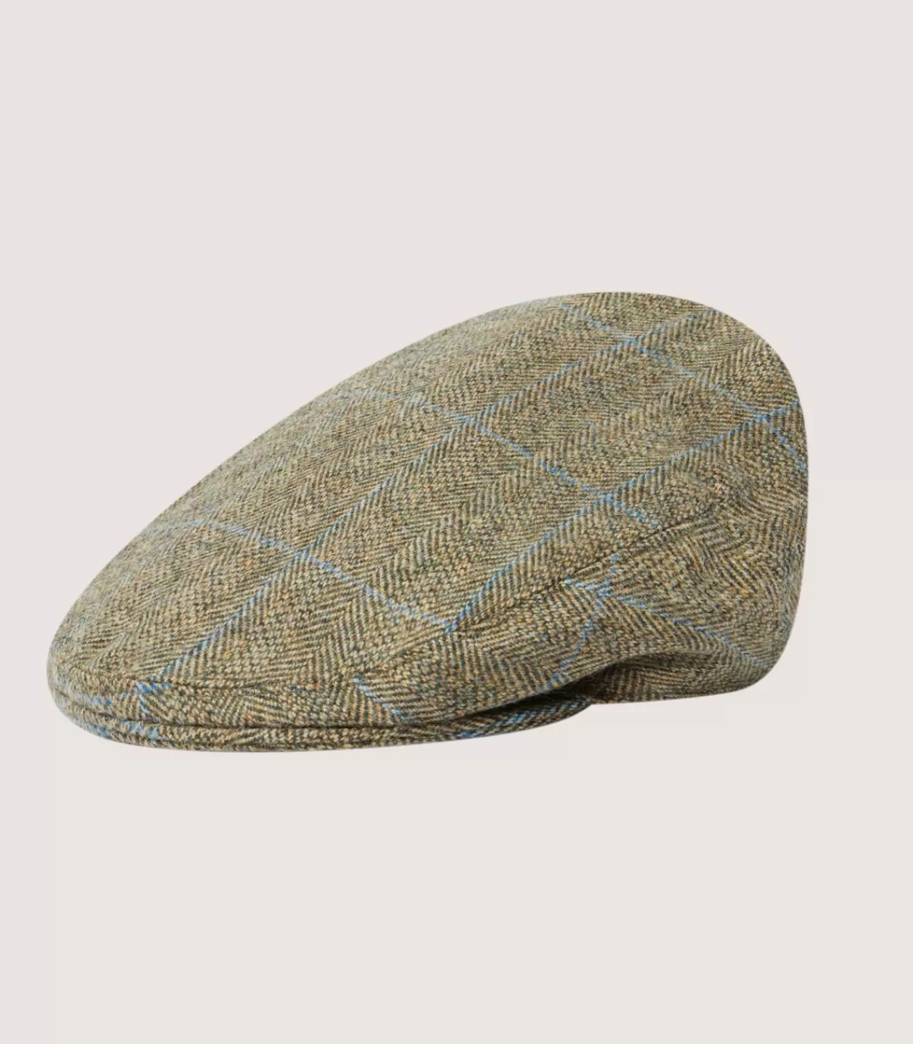 Litton Short Peak Tweed Cap In Macaterick*Purdey Best