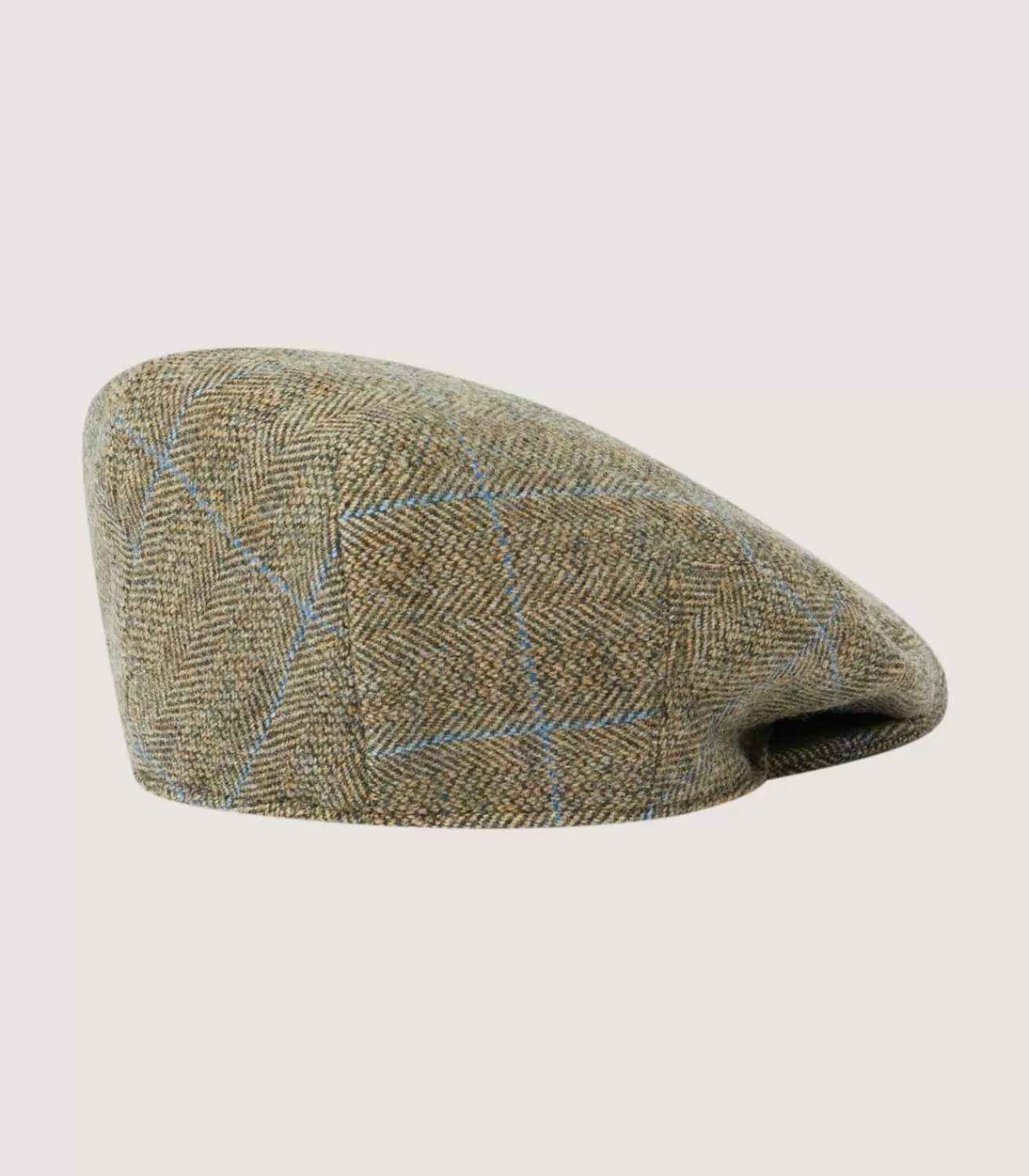 Litton Short Peak Tweed Cap In Macaterick*Purdey Best