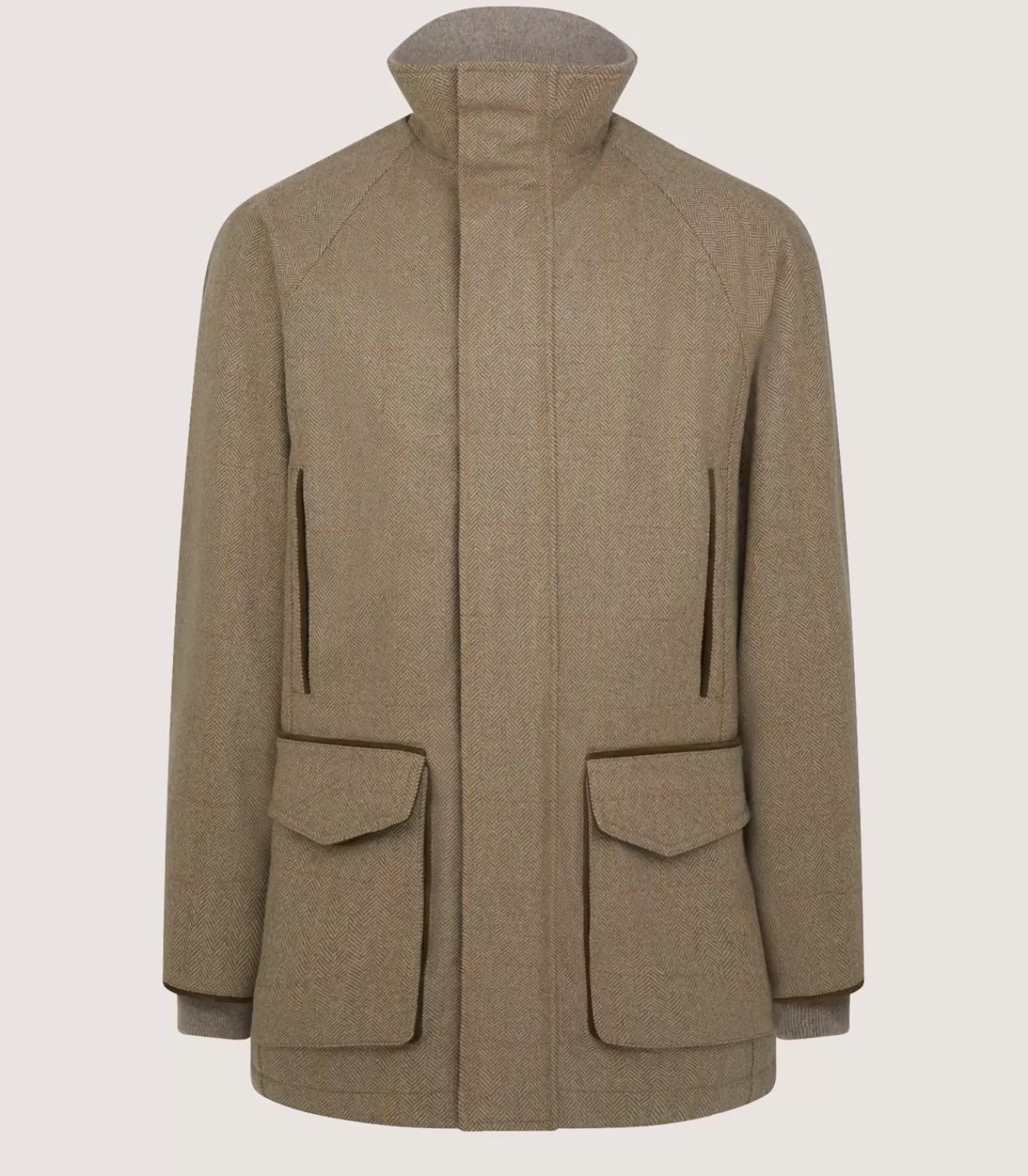 Men'S Cashmere Tweed Raglan Field Coat*Purdey Flash Sale