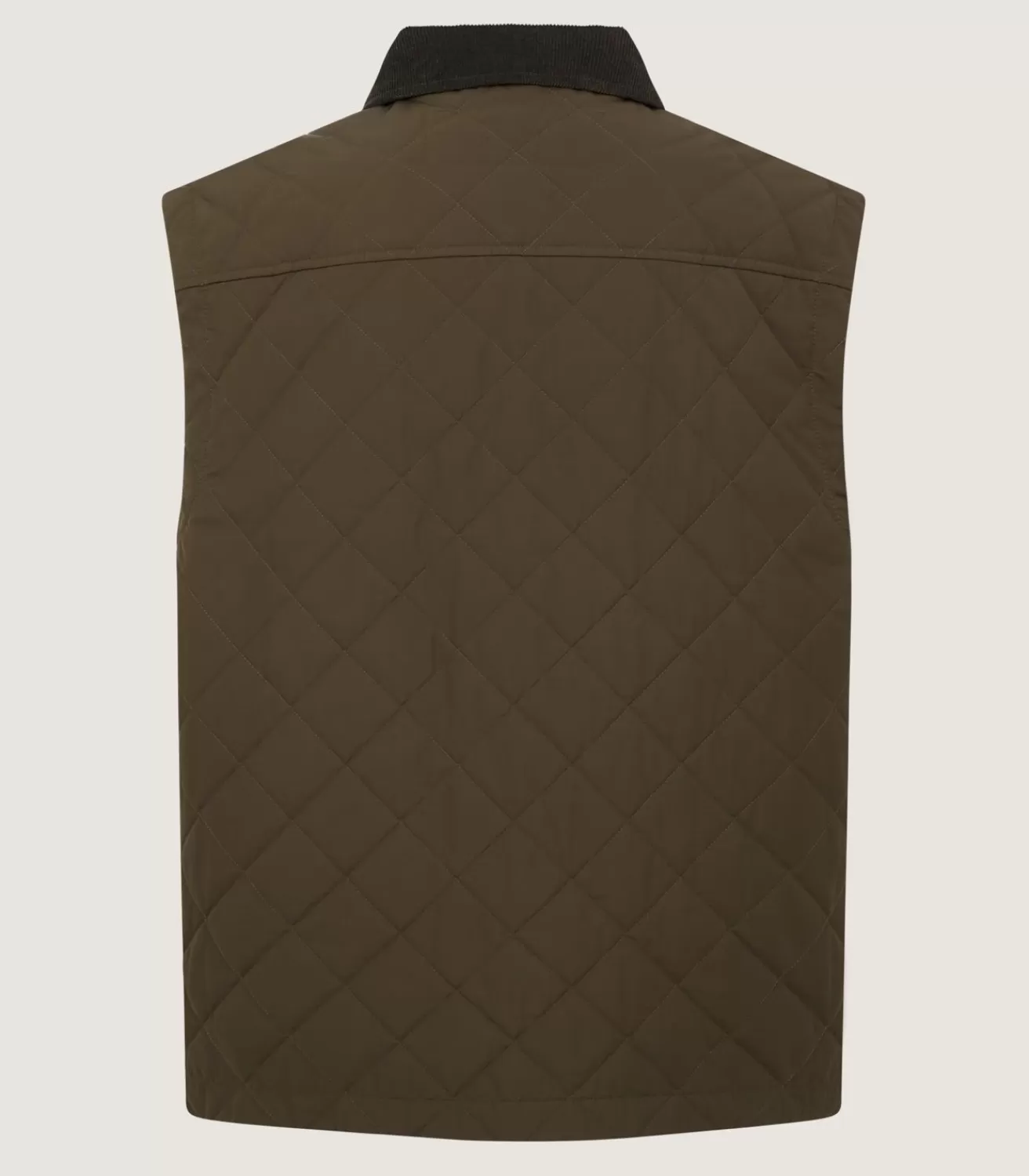 Men'S Dark Olive Padded Gilet*Purdey Flash Sale