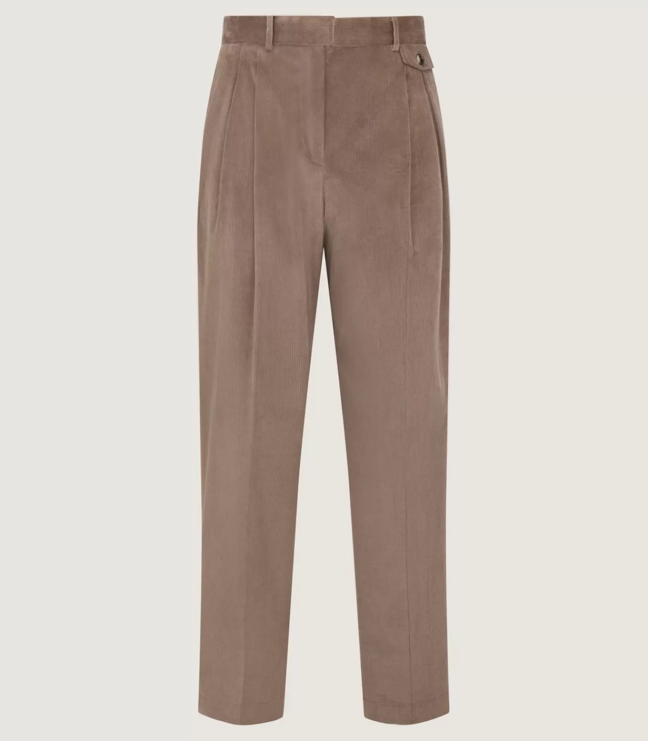 Men'S Double Buckle Cord Trousers*Purdey Sale