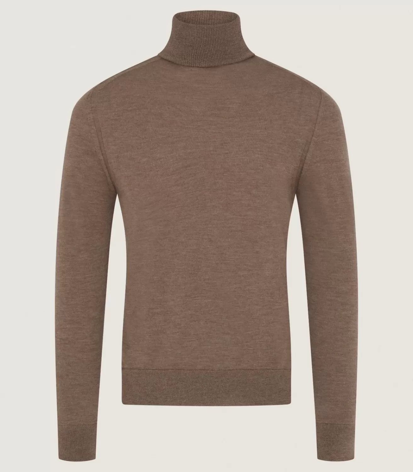 Men'S Extra Fine Worsted Cashmere Seamless Turtleneck*Purdey Shop