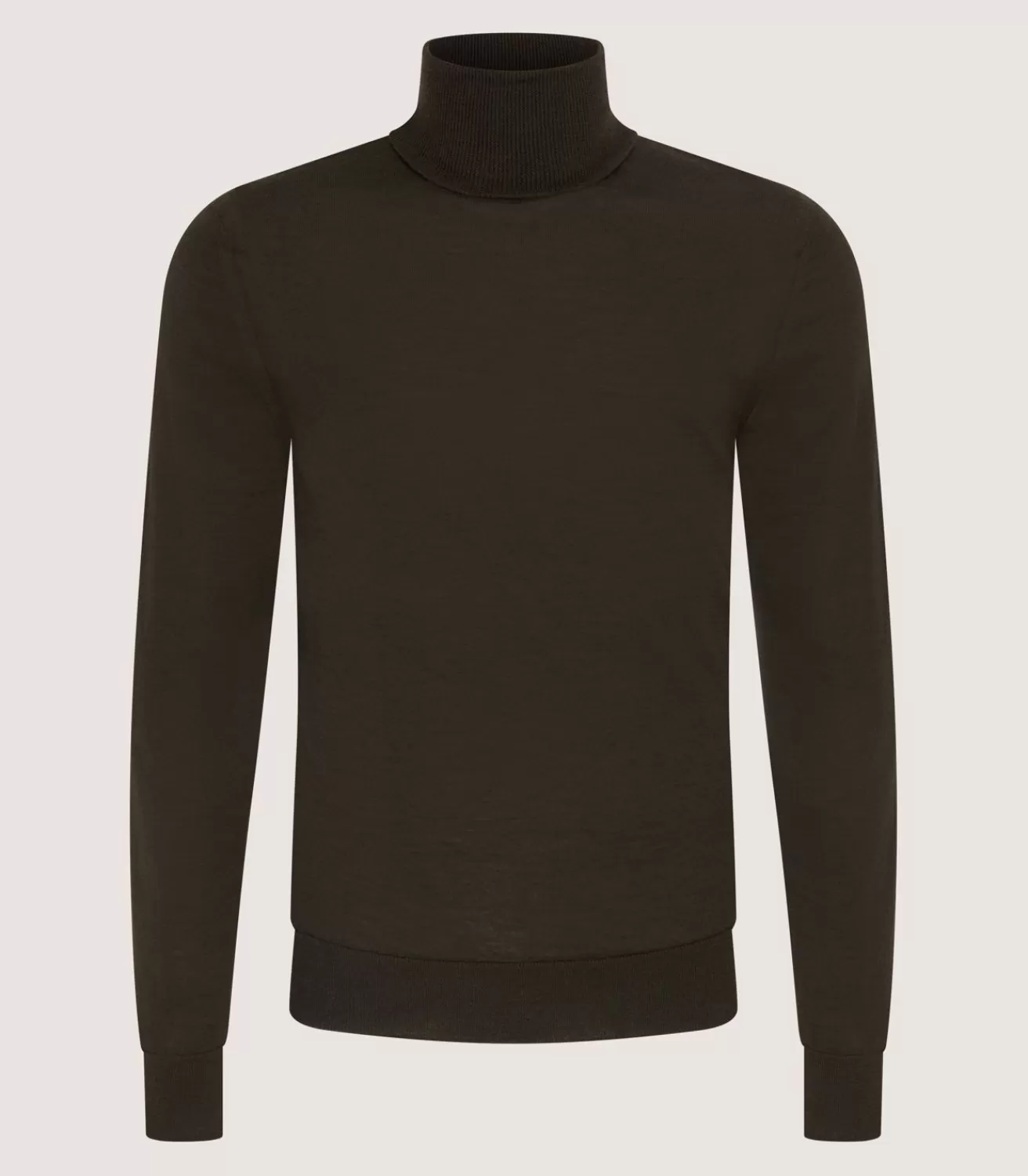 Men'S Extra Fine Worsted Cashmere Seamless Turtleneck*Purdey Online