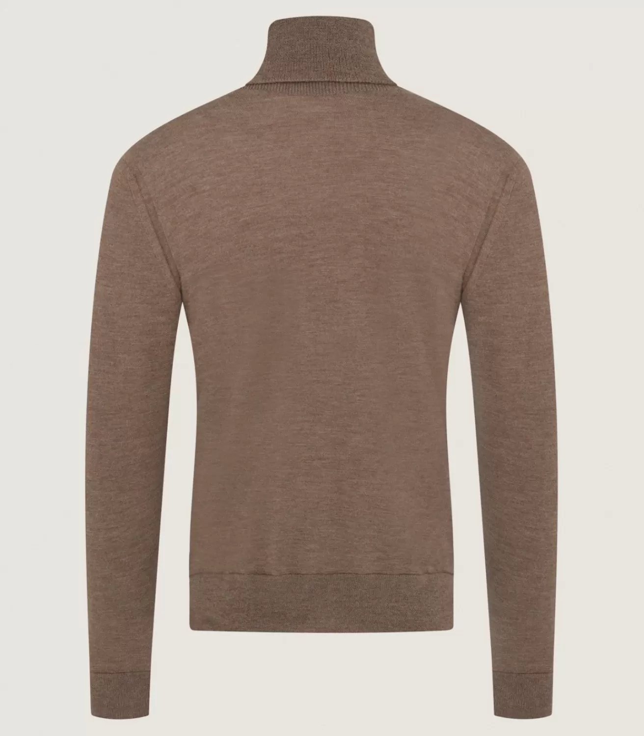 Men'S Extra Fine Worsted Cashmere Seamless Turtleneck*Purdey Shop