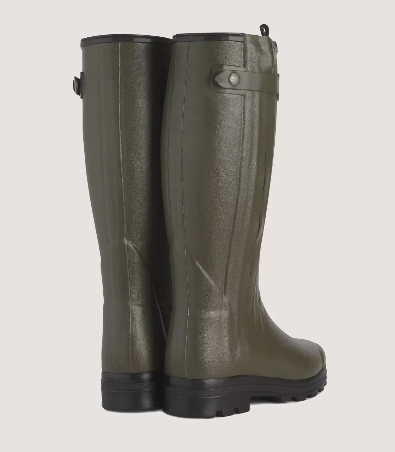 Men'S Le Chameau Chasseur Wool Lined Boot In Dark Green*Purdey Fashion