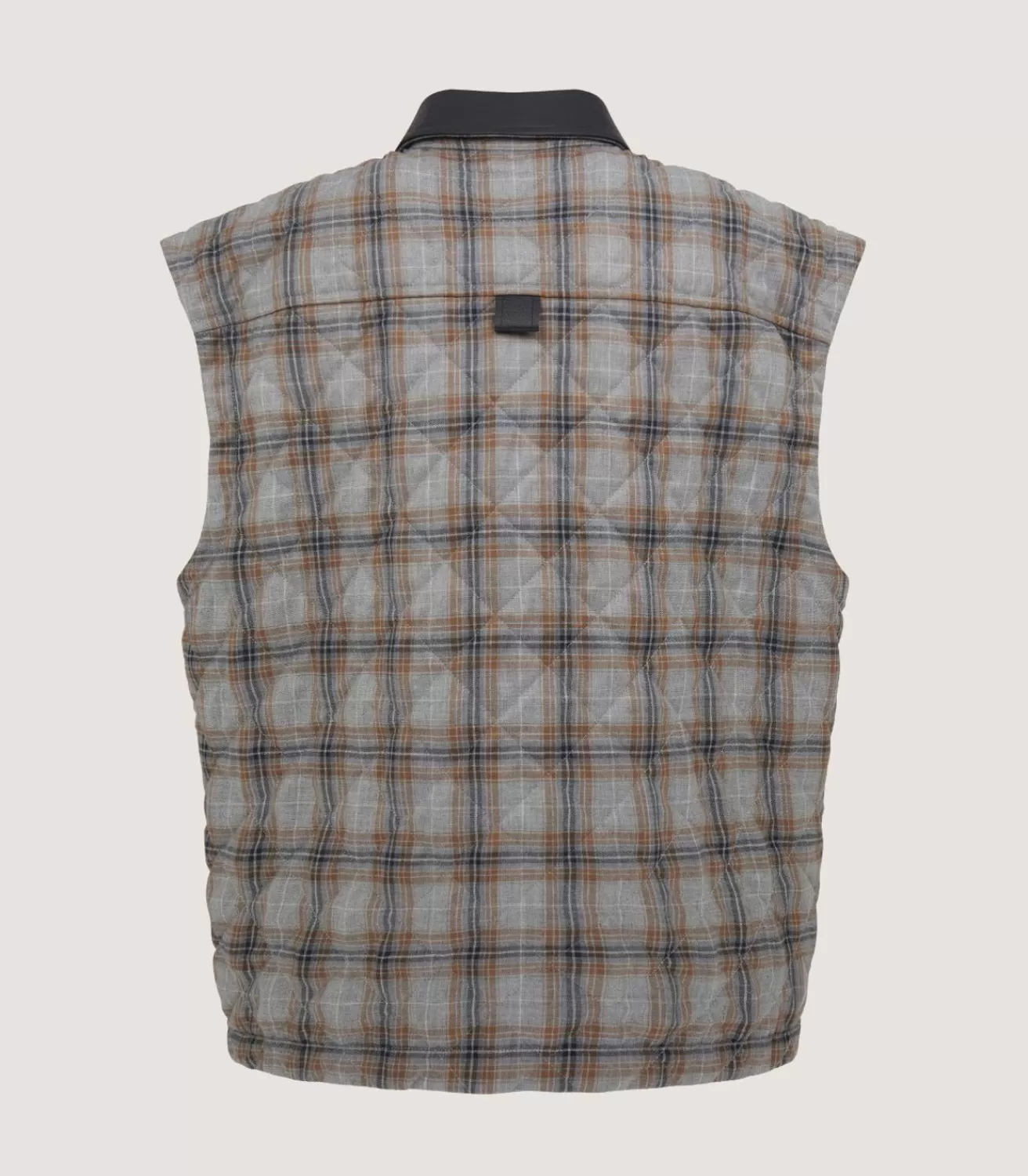 Men'S Padded Barn Gilet In Flannel Grey*Purdey Online