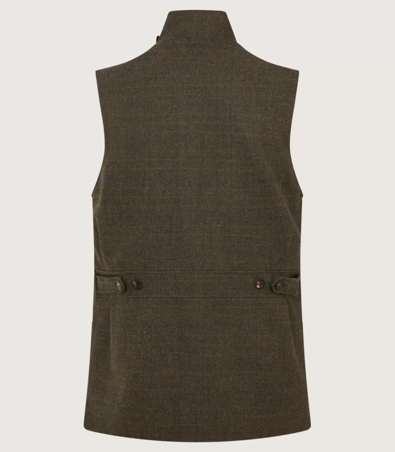 Men'S Technical Tweed High Collar Sporting Vest In Strathbeg*Purdey Online