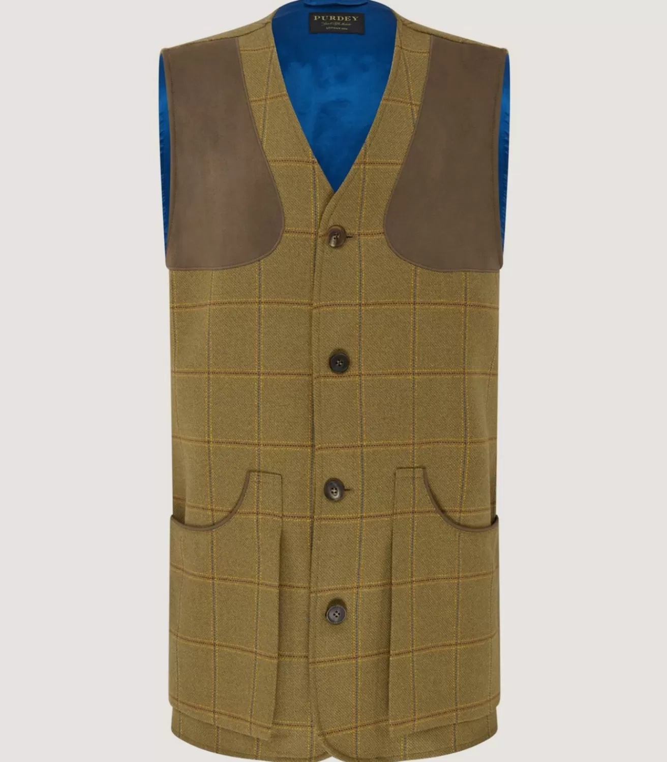 Men'S Technical Tweed Sporting Vest In Berkshire*Purdey Online