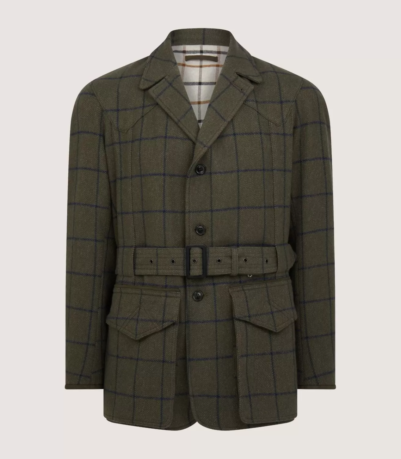 Men'S Tweed Norfolk Jacket In Rannoch*Purdey Sale