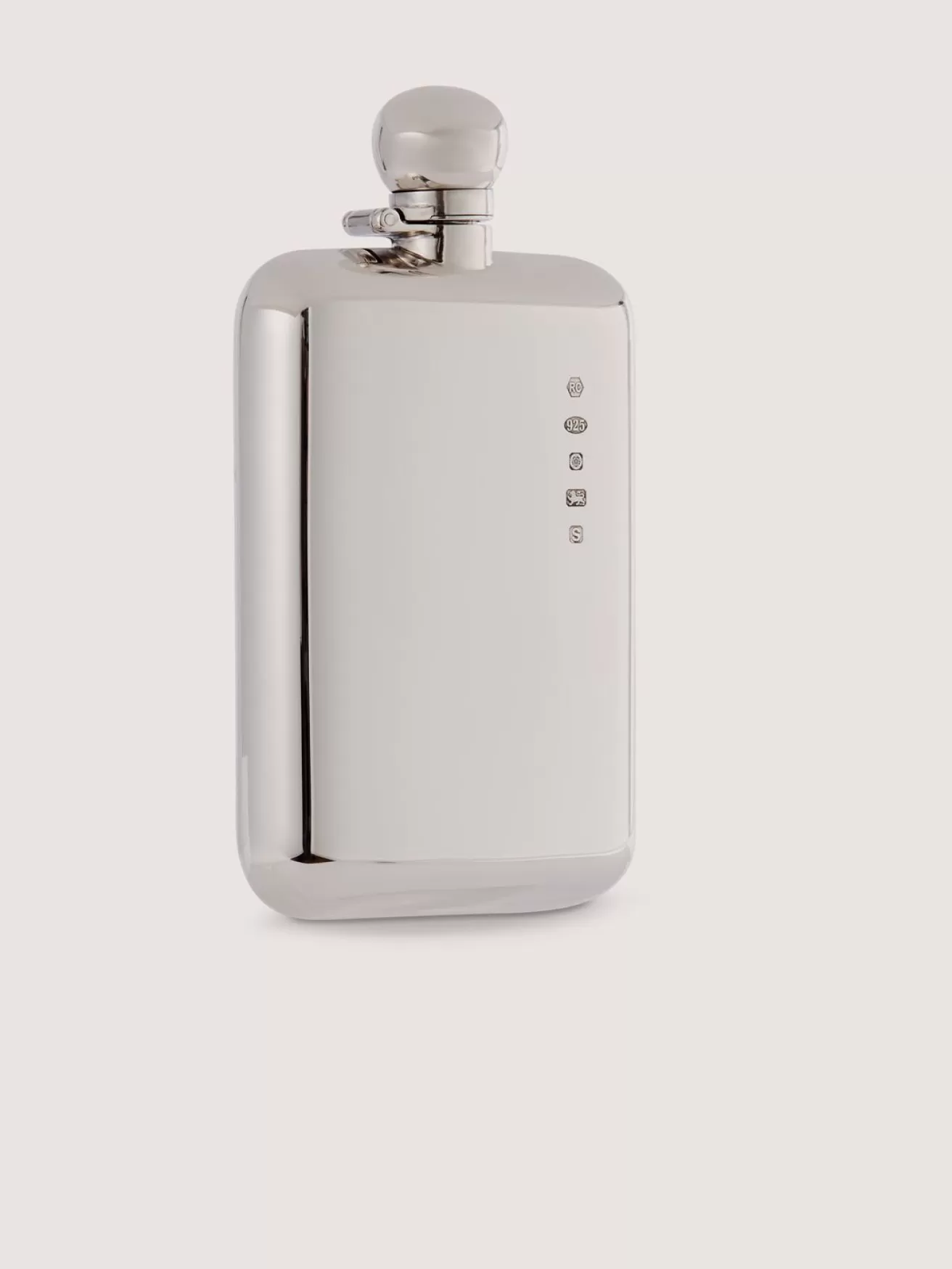 6Oz Silver Flask With Funnel In Walnut Case In Silver*Purdey Fashion