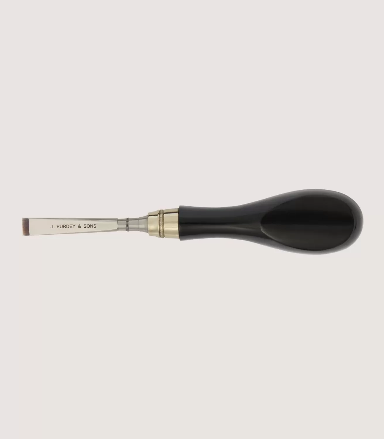 Horn Turn Screw 9Mm In Dark Horn*Purdey New