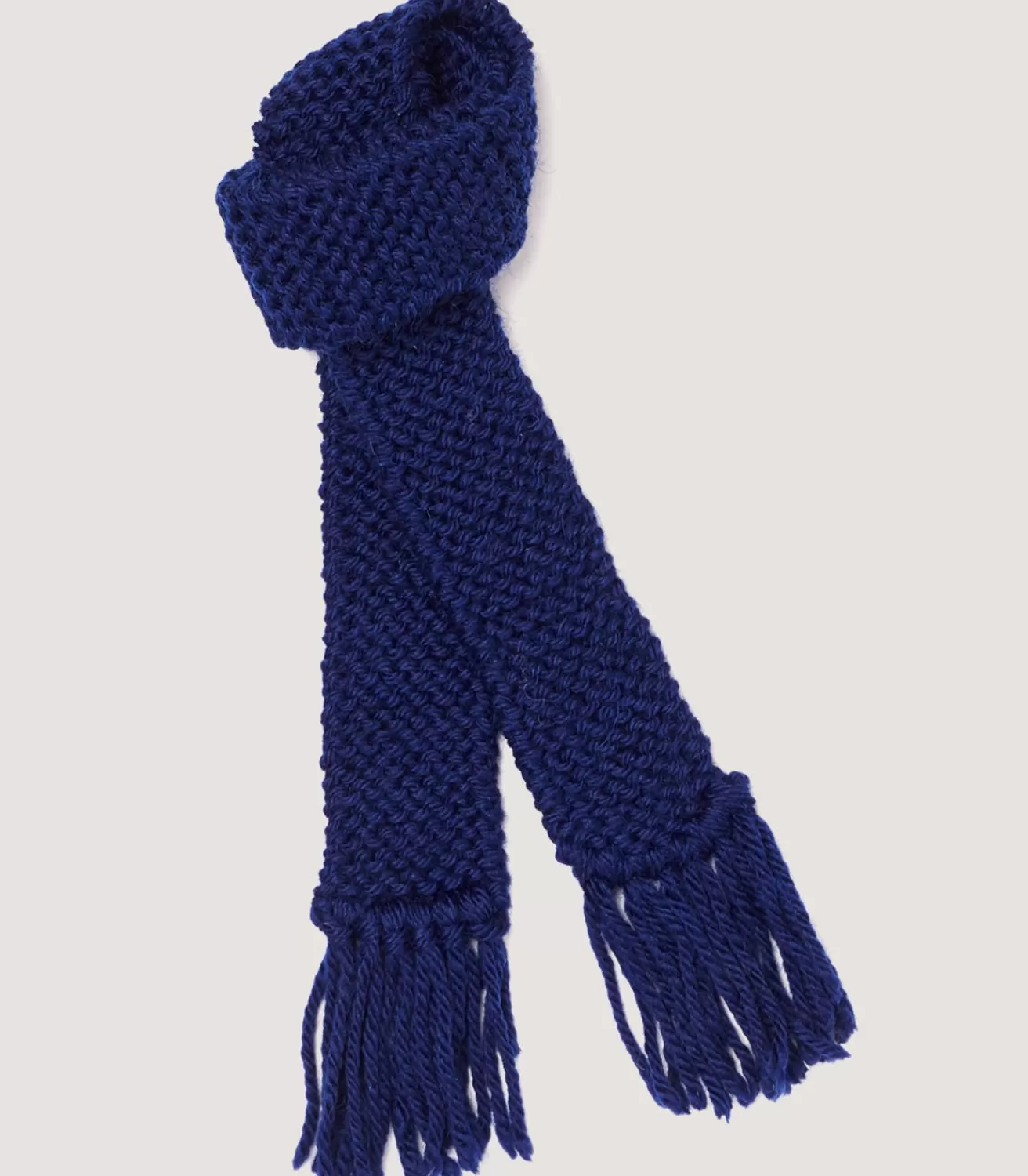 Saltby Handknitted Wool Garter In Navy*Purdey Fashion