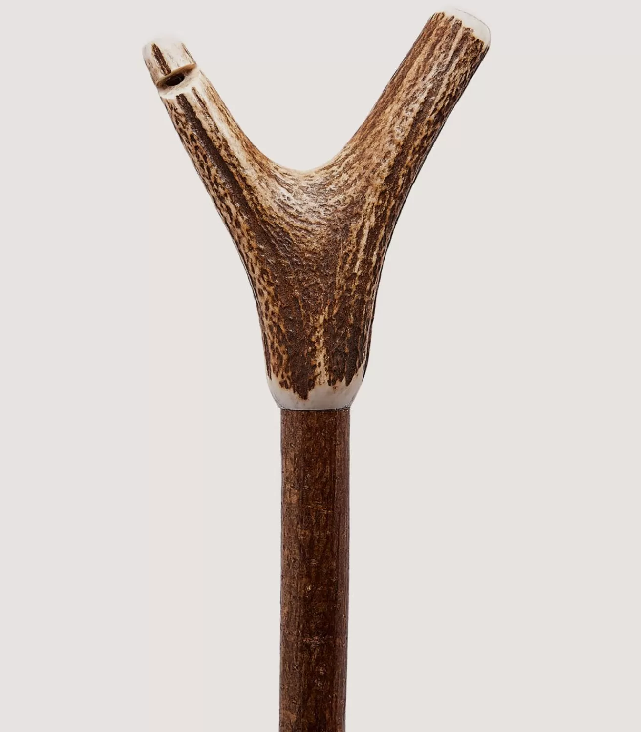 Staghorn Whistle Thumbstick In Natural*Purdey Cheap