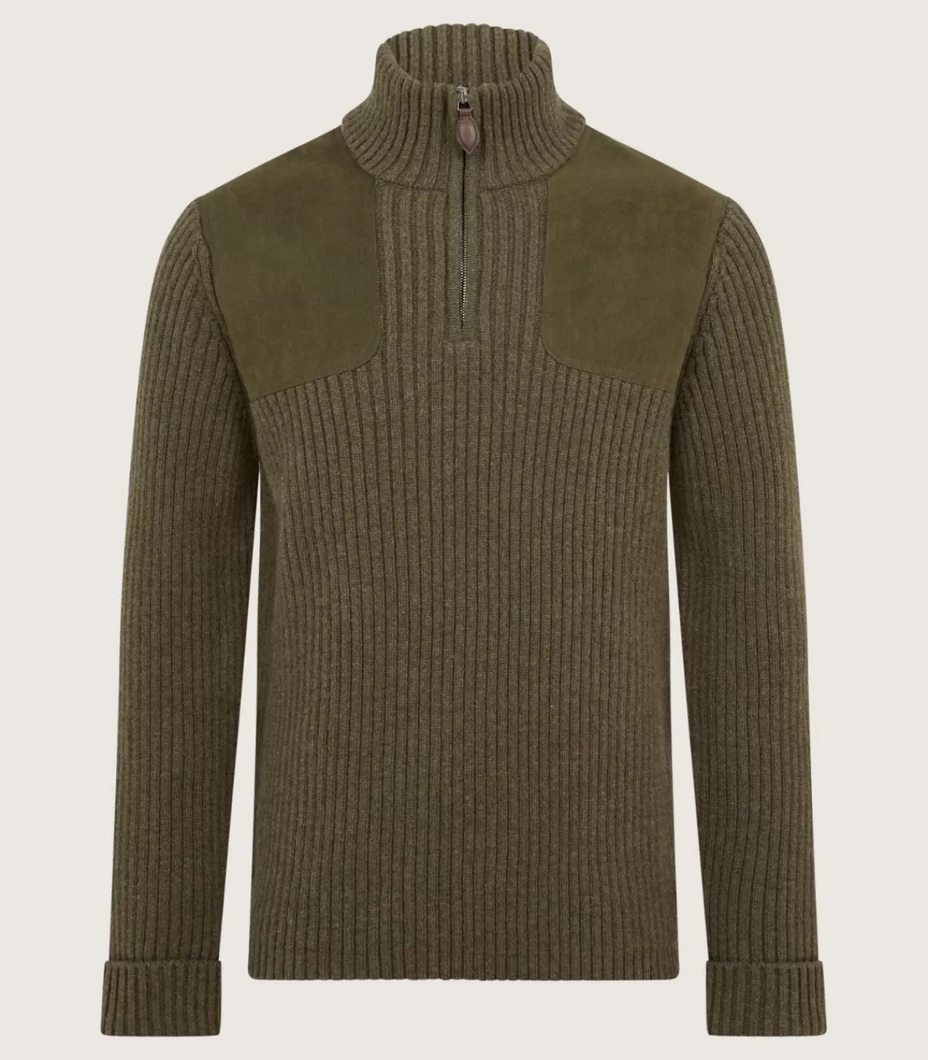 Unisex Quarter Zip Commando Sweater*Purdey Cheap