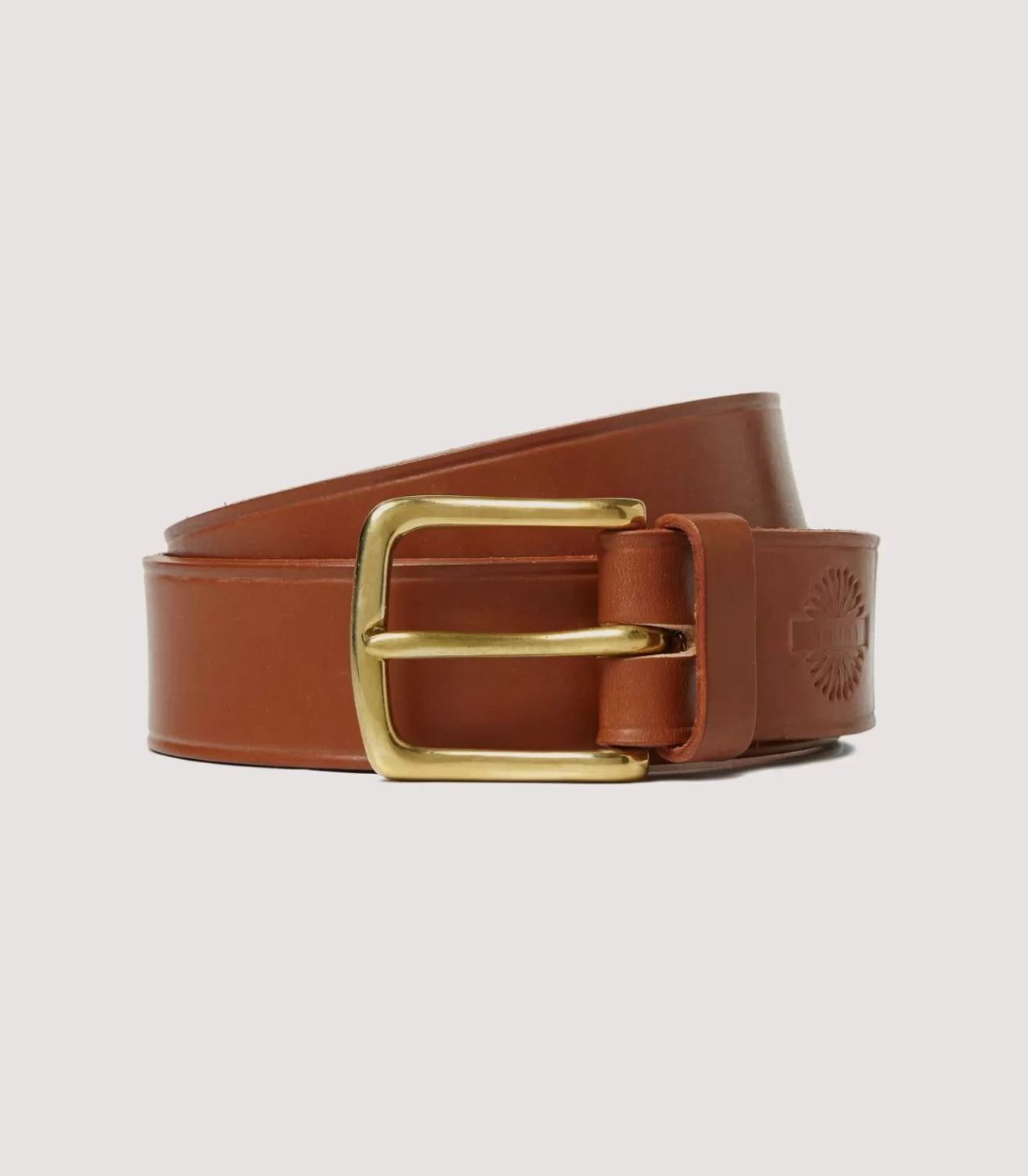 Unlined Bridle Leather Belt In London Tan*Purdey Store