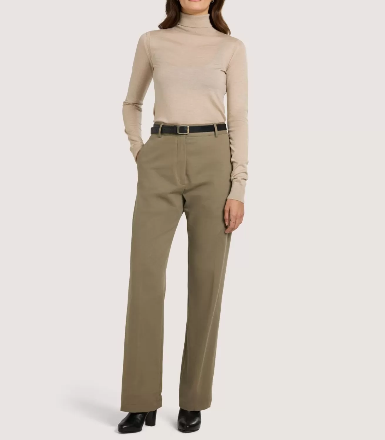 Women'S Extra Fine Worsted Cashmere Turtleneck*Purdey Fashion