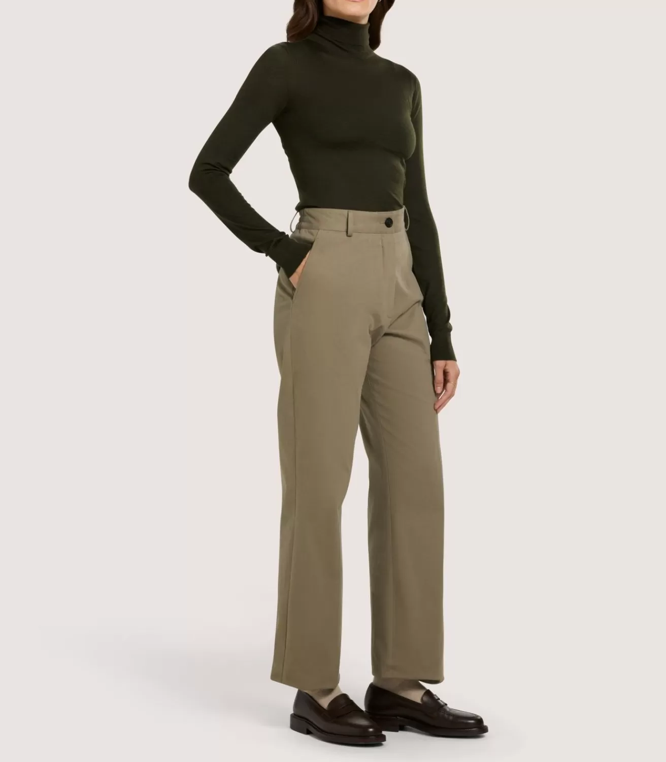 Women'S Extra Fine Worsted Cashmere Turtleneck*Purdey Best