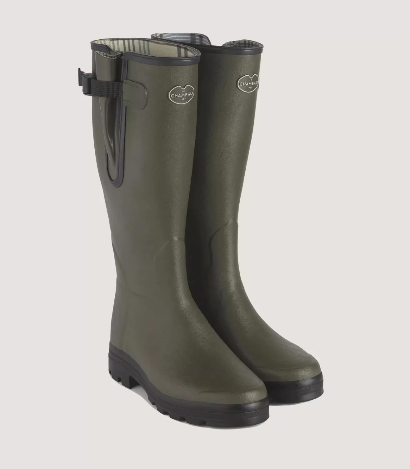 Women'S Le Chameau Vierzon Jersey Boot In Forest Green*Purdey Fashion
