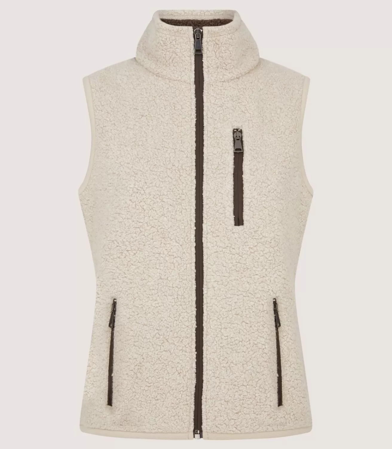 Women'S Merino Lux Fleece Gilet*Purdey Shop