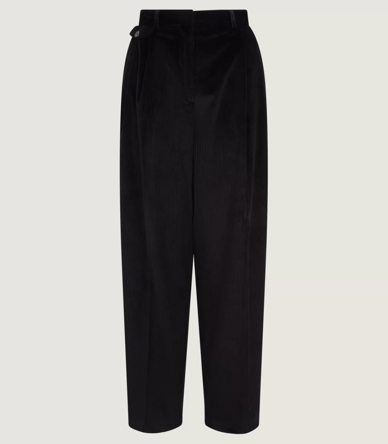 Women'S Triple Pleat Trouser In Black*Purdey Best